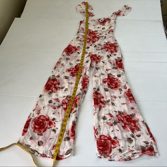 Reformation NWT Miri Roses Jumpsuit, 0 - Picture 12 of 13